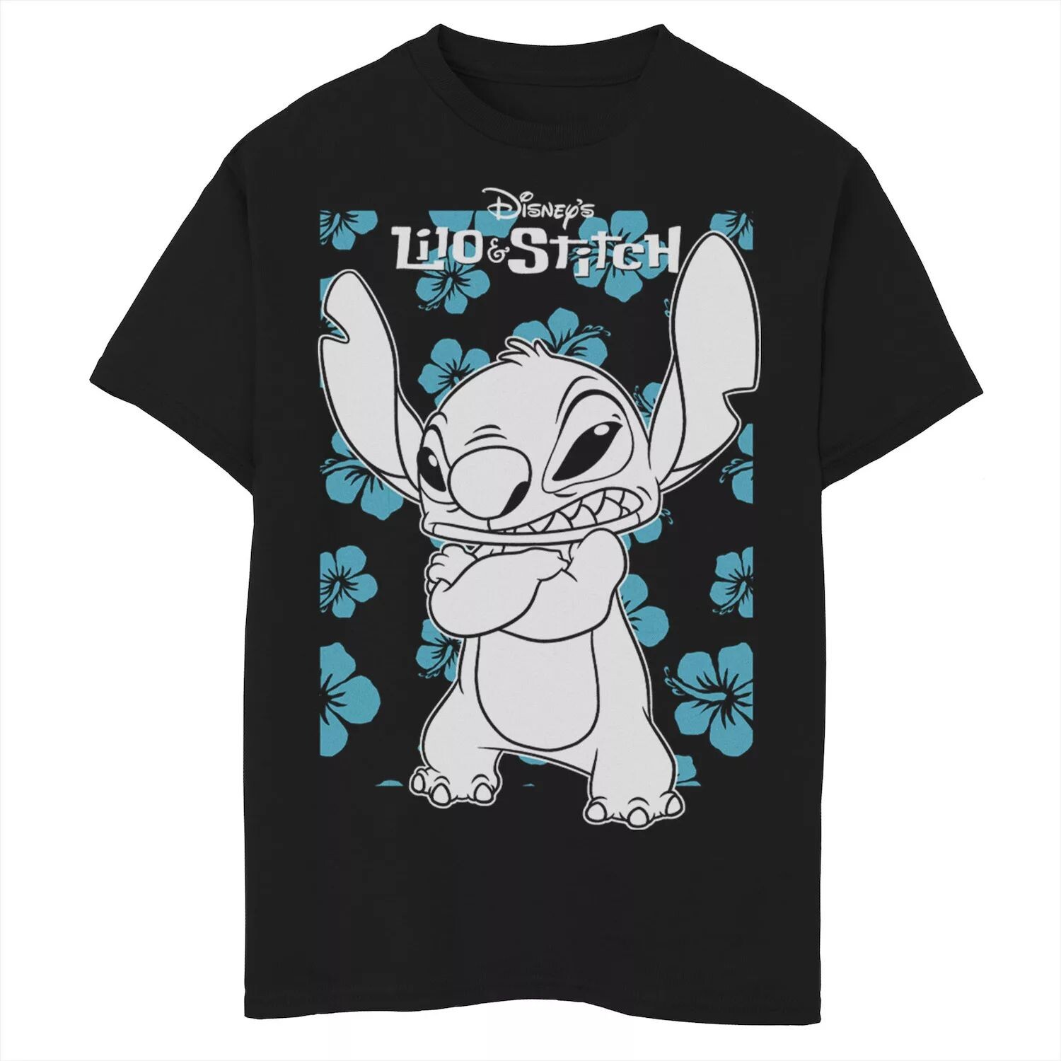 Футболка Disney's Lilo & Stitch для мальчиков 8–20 лет с портретом в виде тропических цветов и постером к фильму Licensed Character
Футболка Disney's Lilo & Stitch для мальчиков 8–20 лет с портретом в виде тропических цветов и постером к фильму Licensed Character