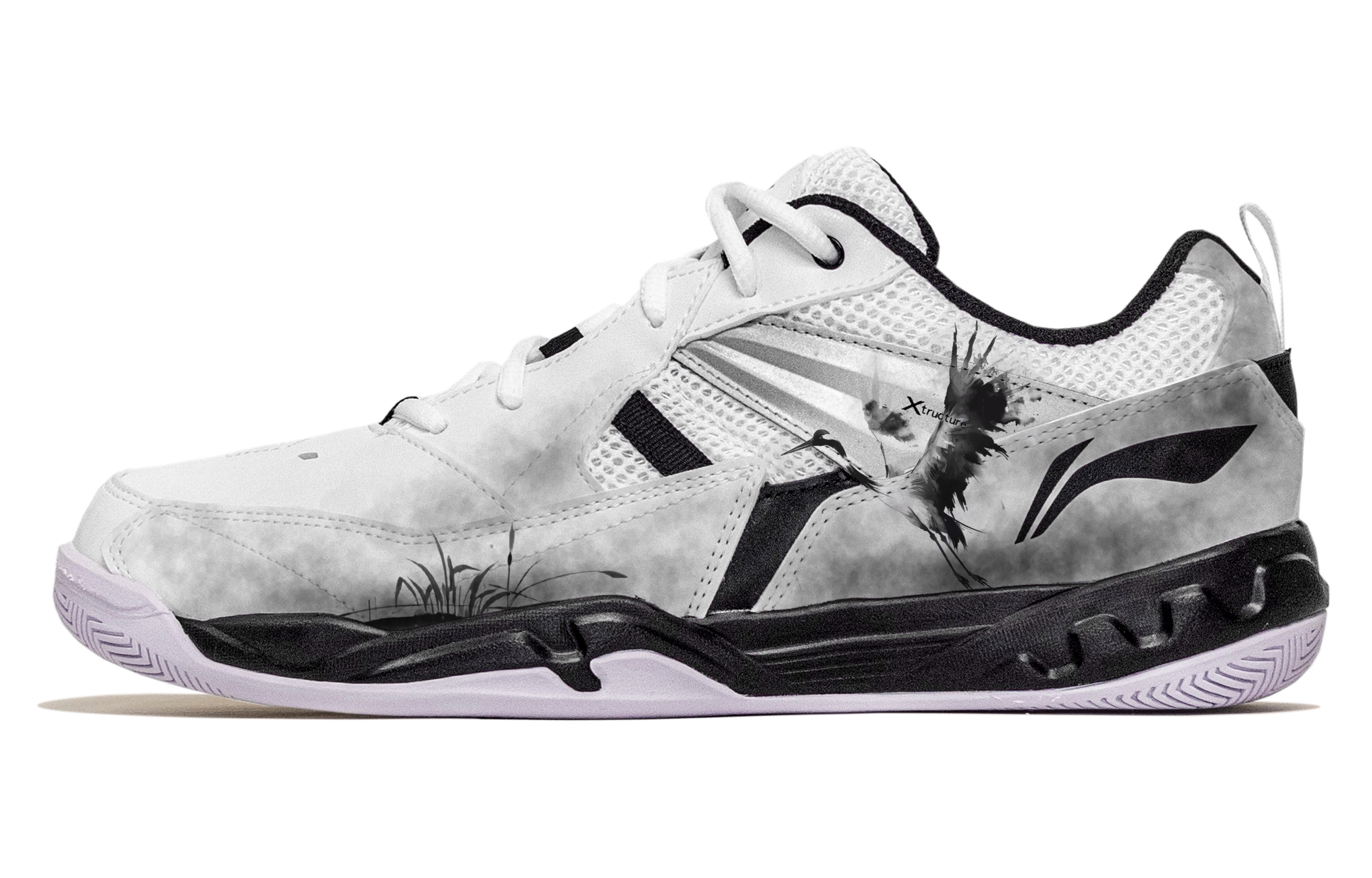 LINING Кроссовки для бадминтона Koba Cushioning, износостойкие, дышащие, низкие, мужские, белые, черные, журавль
LINING Кроссовки для бадминтона Koba Cushioning, износостойкие, дышащие, низкие, мужские, белые, черные, журавль