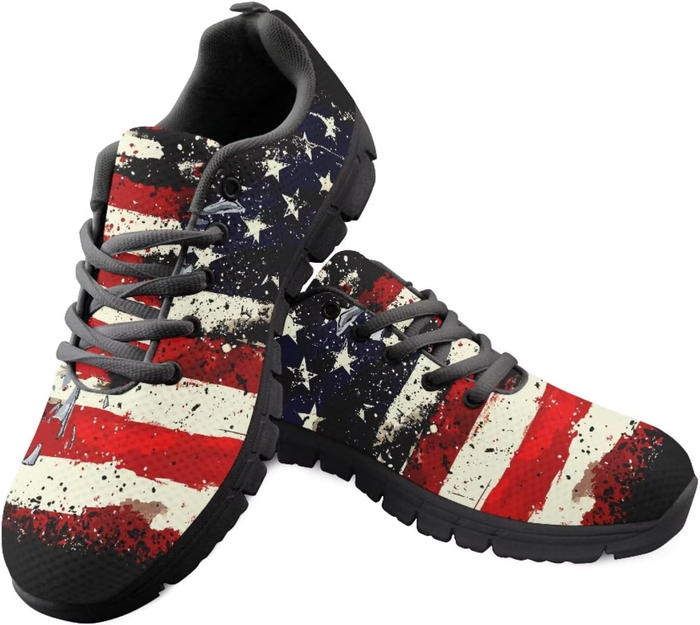 Женские модные кроссовки Jeiento с американским флагом для мужчин и женщин, повседневные спортивные кроссовки на шнуровке и без шнурков для комфортной ходьбы, Independence Day American Flag With Eagle
Женские модные кроссовки Jeiento с американским флагом для мужчин и женщин, повседневные спортивные кроссовки на шнуровке и без шнурков для комфортной ходьбы, Independence Day American Flag With Eagle