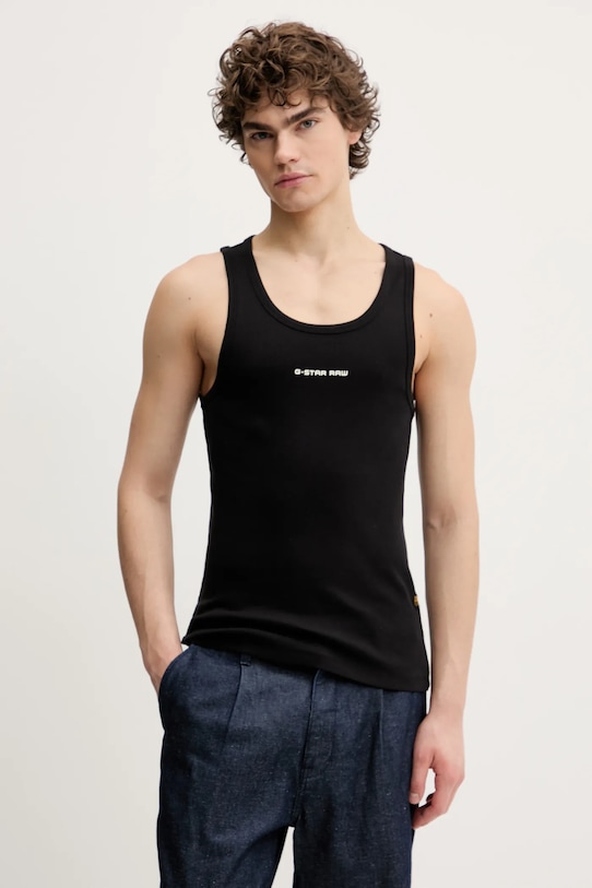 Хлопковая футболка G-Star, черный
Хлопковая футболка G-Star, черный