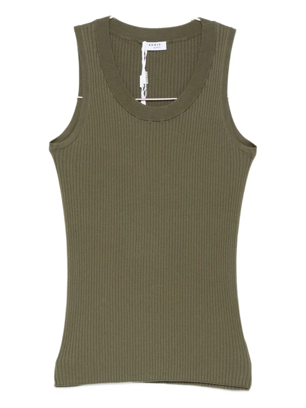 Топ из хлопка в рубчик Akris Punto, зеленый
Топ из хлопка в рубчик Akris Punto, зеленый