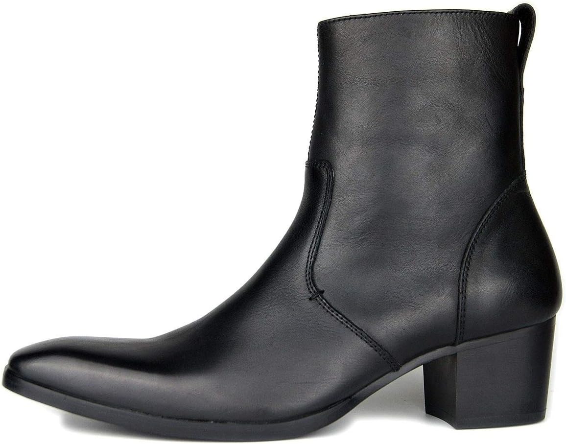 Мужские ботильоны Rui Landed на щиколотку, высокий верх, стиль без шнуровки, премиальная натуральная кожа, боковая молния, водонепроницаемые, заостренный носок, высокий массивный каблук, легкий уход (Цвет: черный, Размер: 10 M US)
Мужские ботильоны Rui Landed на щиколотку, высокий верх, стиль без шнуровки, премиальная натуральная кожа, боковая молния, водонепроницаемые, заостренный носок, высокий массивный каблук, легкий уход (Цвет: черный, Размер: 10 M US)