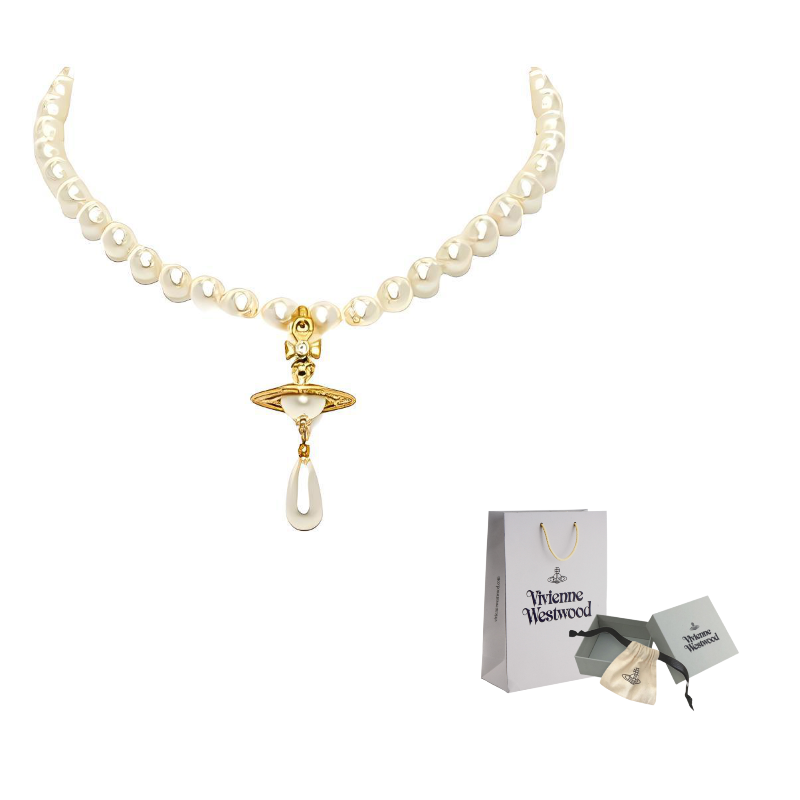 Однорядное колье с жемчужными подвесками Vivienne Westwood, золотой
Однорядное колье с жемчужными подвесками Vivienne Westwood, золотой