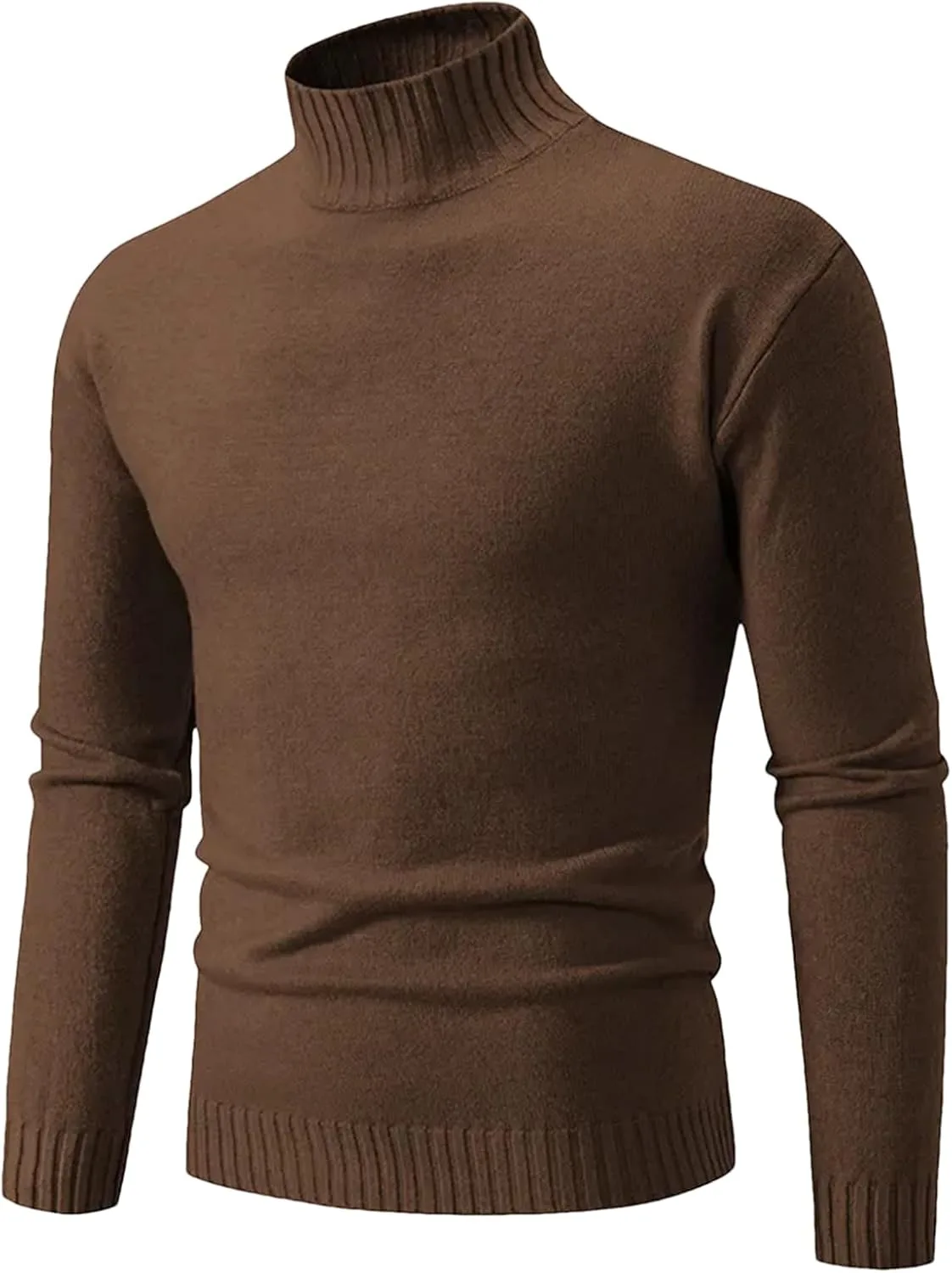 Мужской вязаный свитер с воротником-стойкой Slim Fit
Мужской вязаный свитер с воротником-стойкой Slim Fit
