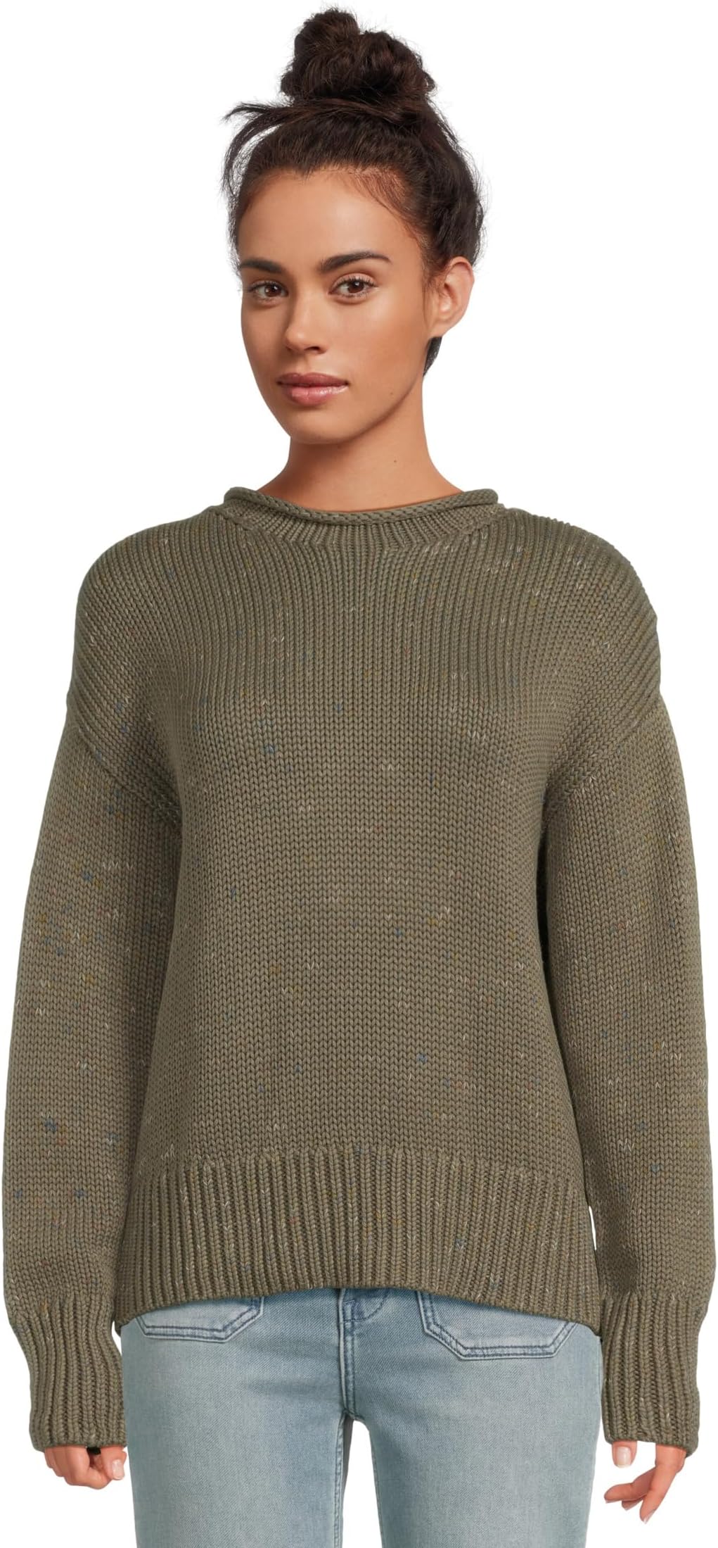 Свитер Faherty Sunwashed Cotton Roll Neck Sweater, цвет Sage
Свитер Faherty Sunwashed Cotton Roll Neck Sweater, цвет Sage
