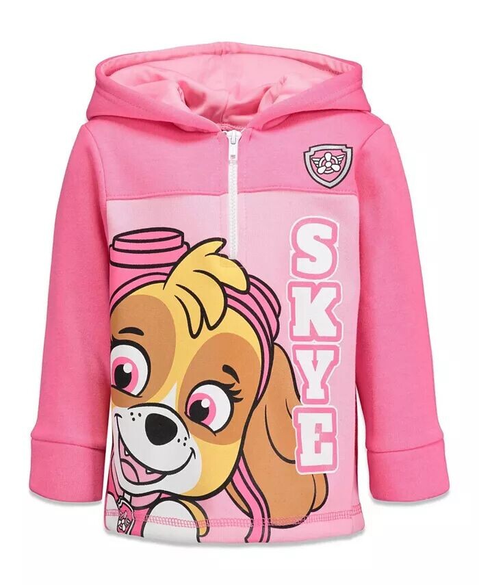 Флисовая толстовка с капюшоном на молнии для девочек Paw Patrol Skye Everest для малышей , Детская Nickelodeon, розовый
Флисовая толстовка с капюшоном на молнии для девочек Paw Patrol Skye Everest для малышей , Детская Nickelodeon, розовый