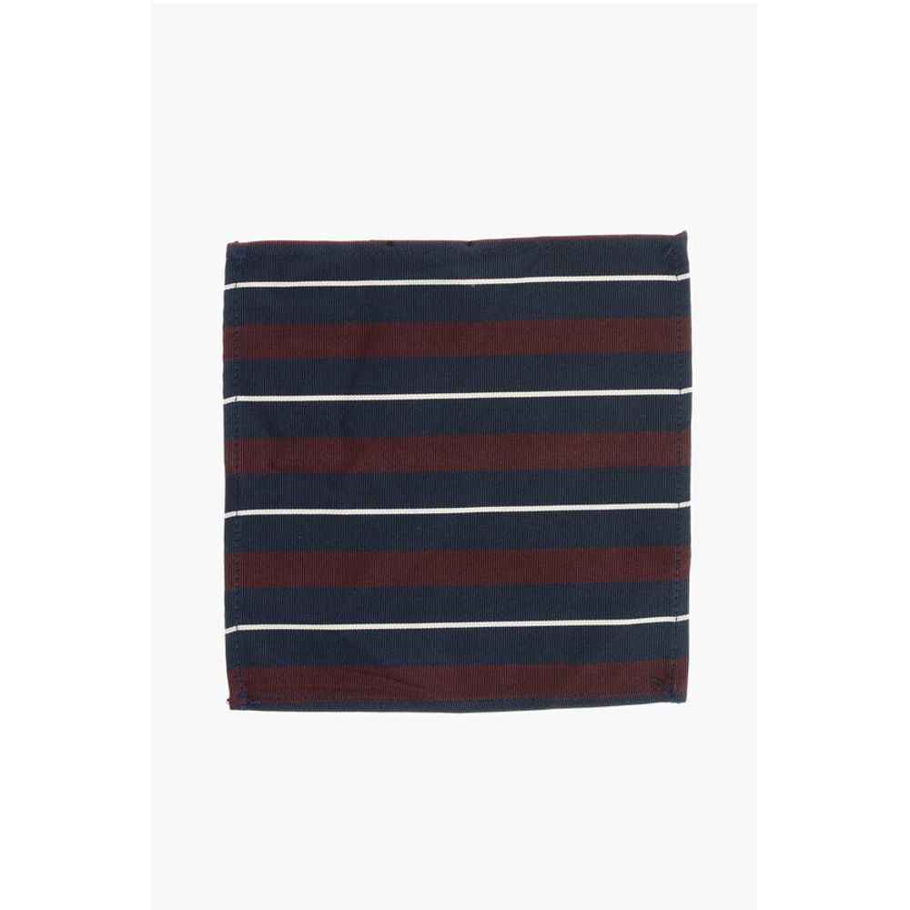 Платок-нагрудник из полосатого шелка и хлопка Dsquared2, двухцветный
Платок-нагрудник из полосатого шелка и хлопка Dsquared2, двухцветный