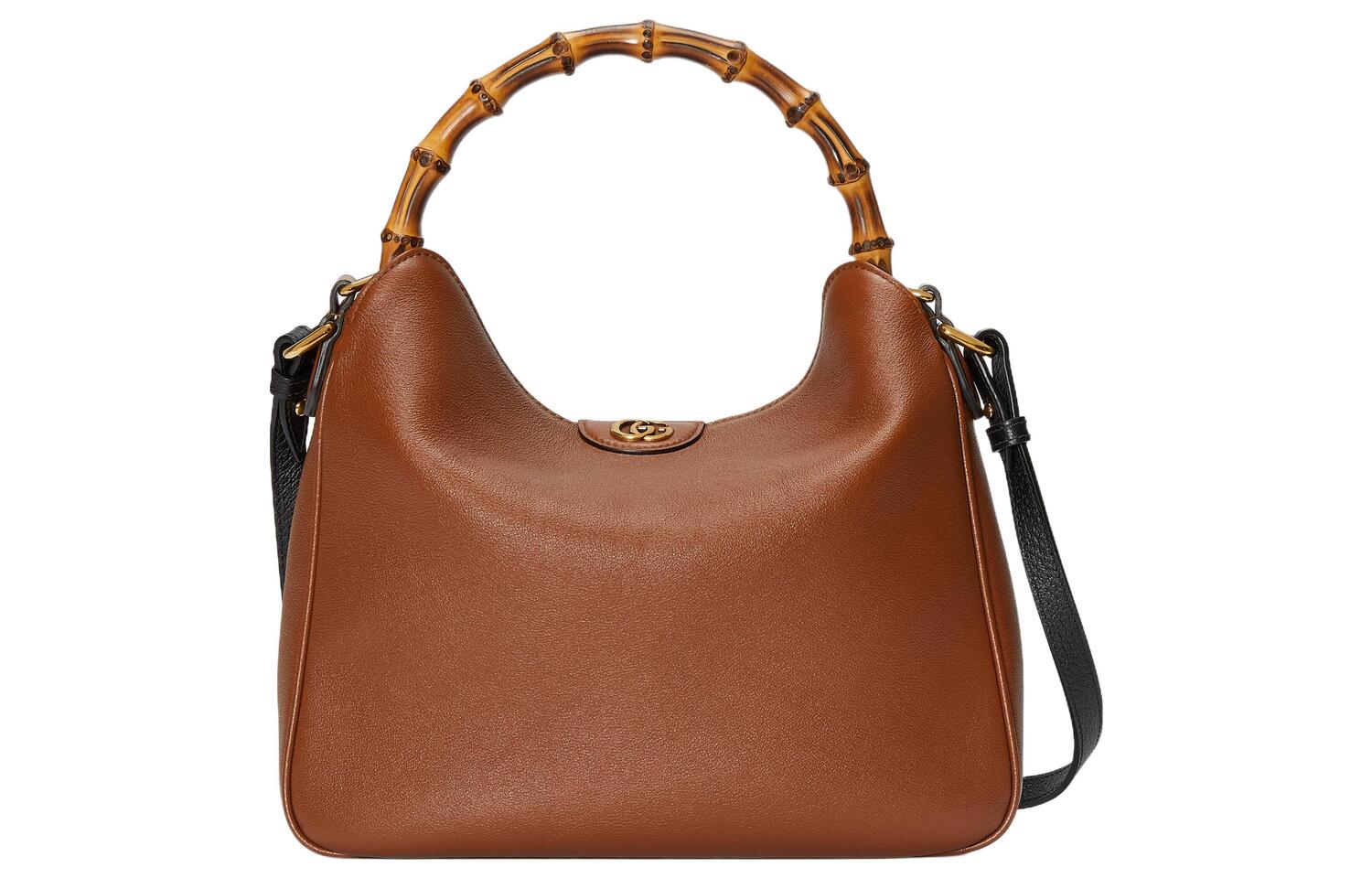 GUCCI Кожаная портативная сумка через плечо среднего размера женская коричневая
GUCCI Кожаная портативная сумка через плечо среднего размера женская коричневая