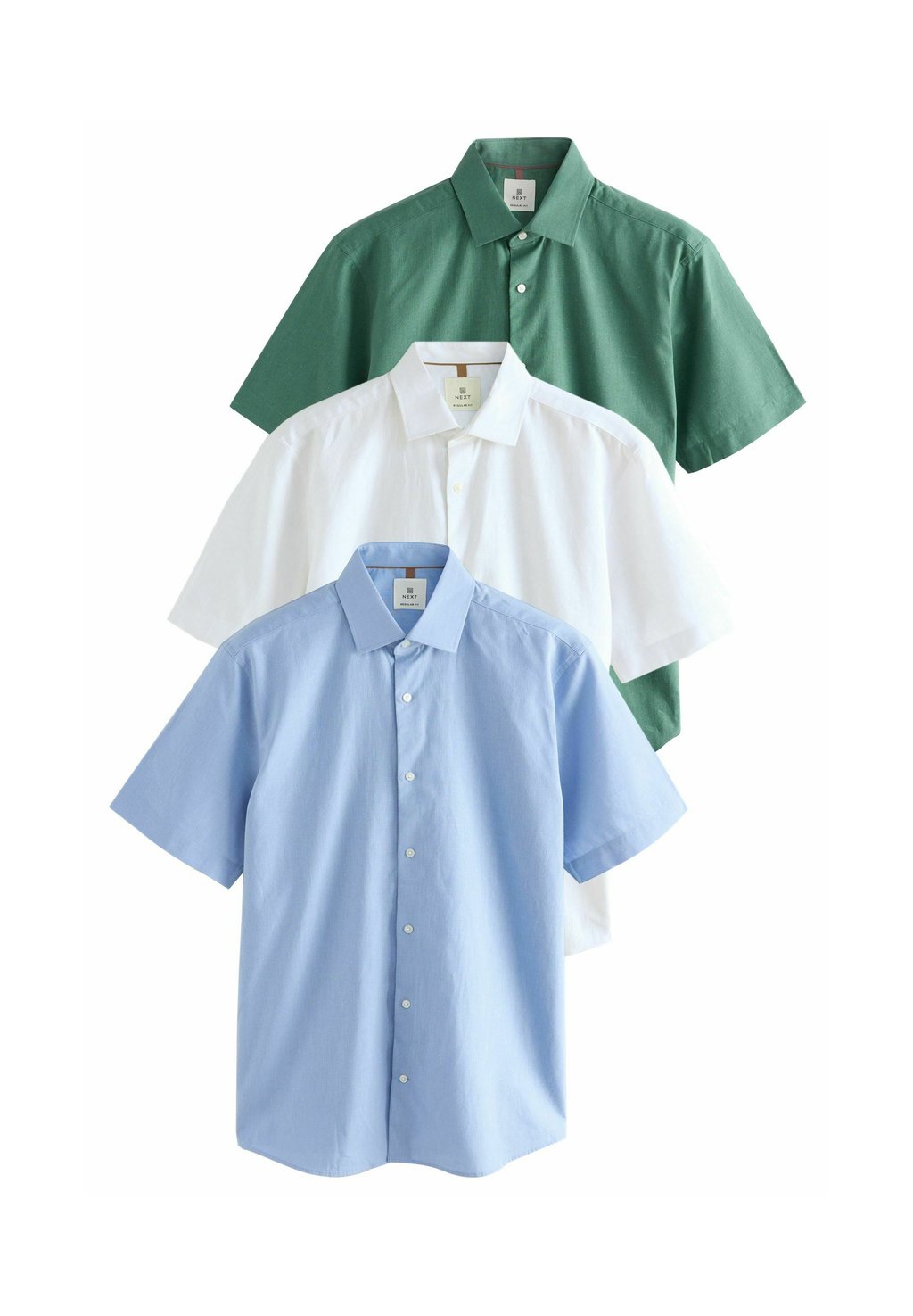 Рубашка 3 PACK Next, синий 
Рубашка 3 PACK Next, синий