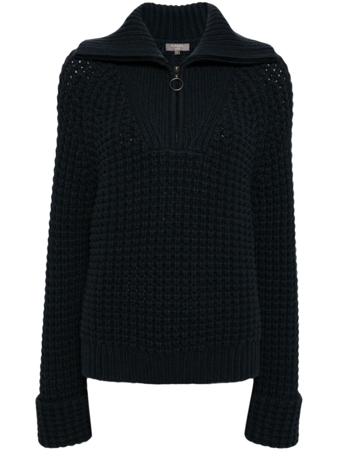 N.Peal джемпер с воротником на молнии, синий 
N.Peal джемпер с воротником на молнии, синий