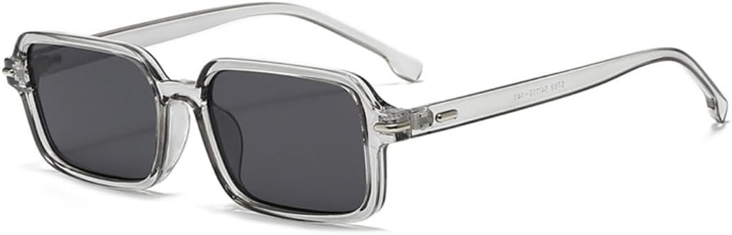 Солнцезащитные очки в стиле ретро прямоугольной формы для женщин, модные заклепки для мужчин, трендовые панк-очки с леопардовым принтом, солнцезащитные очки UV400 TVTBBVV, Gray Black
Солнцезащитные очки в стиле ретро прямоугольной формы для женщин, модные заклепки для мужчин, трендовые панк-очки с леопардовым принтом, солнцезащитные очки UV400 TVTBBVV, Gray Black