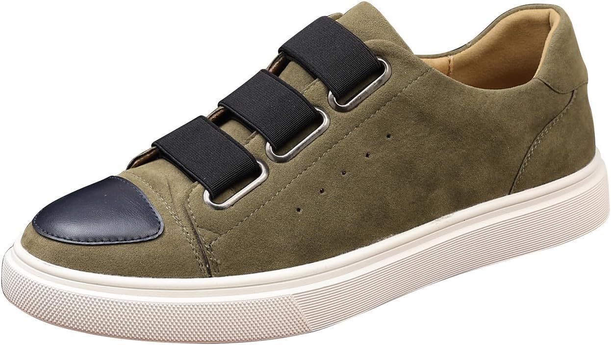 Мужские кроссовки Santimon, повседневные низкие скейтерские туфли, легкие спортивные обувь с застежкой-липучкой, прогулочные кроссовки Mnes, модные двухременные плоские кроссовки для мужчин, зеленый
Мужские кроссовки Santimon, повседневные низкие скейтерские туфли, легкие спортивные обувь с застежкой-липучкой, прогулочные кроссовки Mnes, модные двухременные плоские кроссовки для мужчин, зеленый