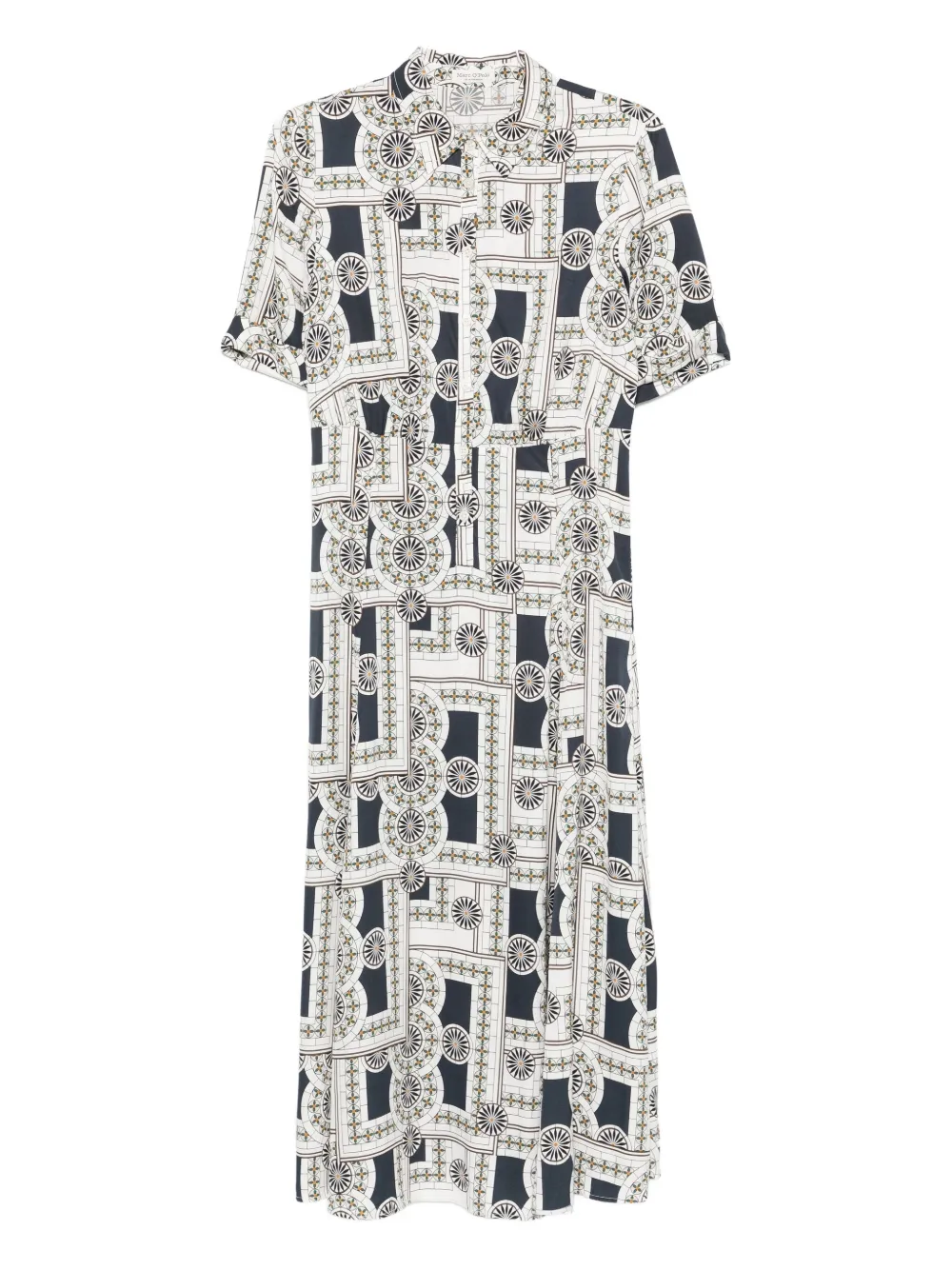 Платье миди с геометричным принтом Marc O'Polo, белый
Платье миди с геометричным принтом Marc O'Polo, белый
