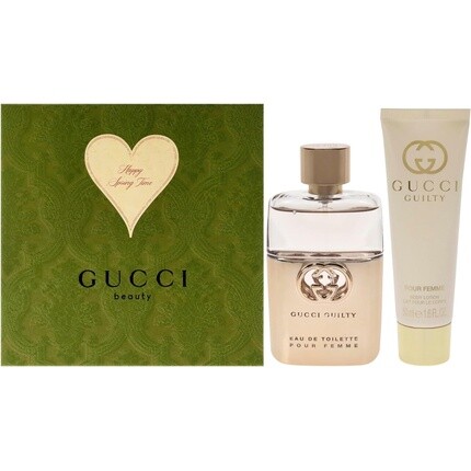 Gucci Guilty For Women 1,6 унции EDT-спрей, 1,6 унции лосьона для тела
Gucci Guilty For Women 1,6 унции EDT-спрей, 1,6 унции лосьона для тела