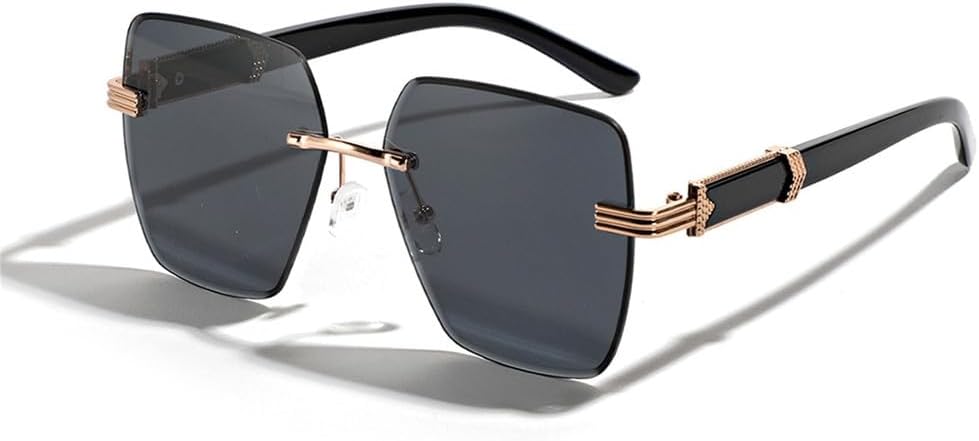 Ретро-солнцезащитные очки большого размера без оправы для женщин и мужчин, винтажные солнцезащитные очки с защитой от УФ-излучения UV400 для использования на открытом воздухе HCPIHF, 5
Ретро-солнцезащитные очки большого размера без оправы для женщин и мужчин, винтажные солнцезащитные очки с защитой от УФ-излучения UV400 для использования на открытом воздухе HCPIHF, 5