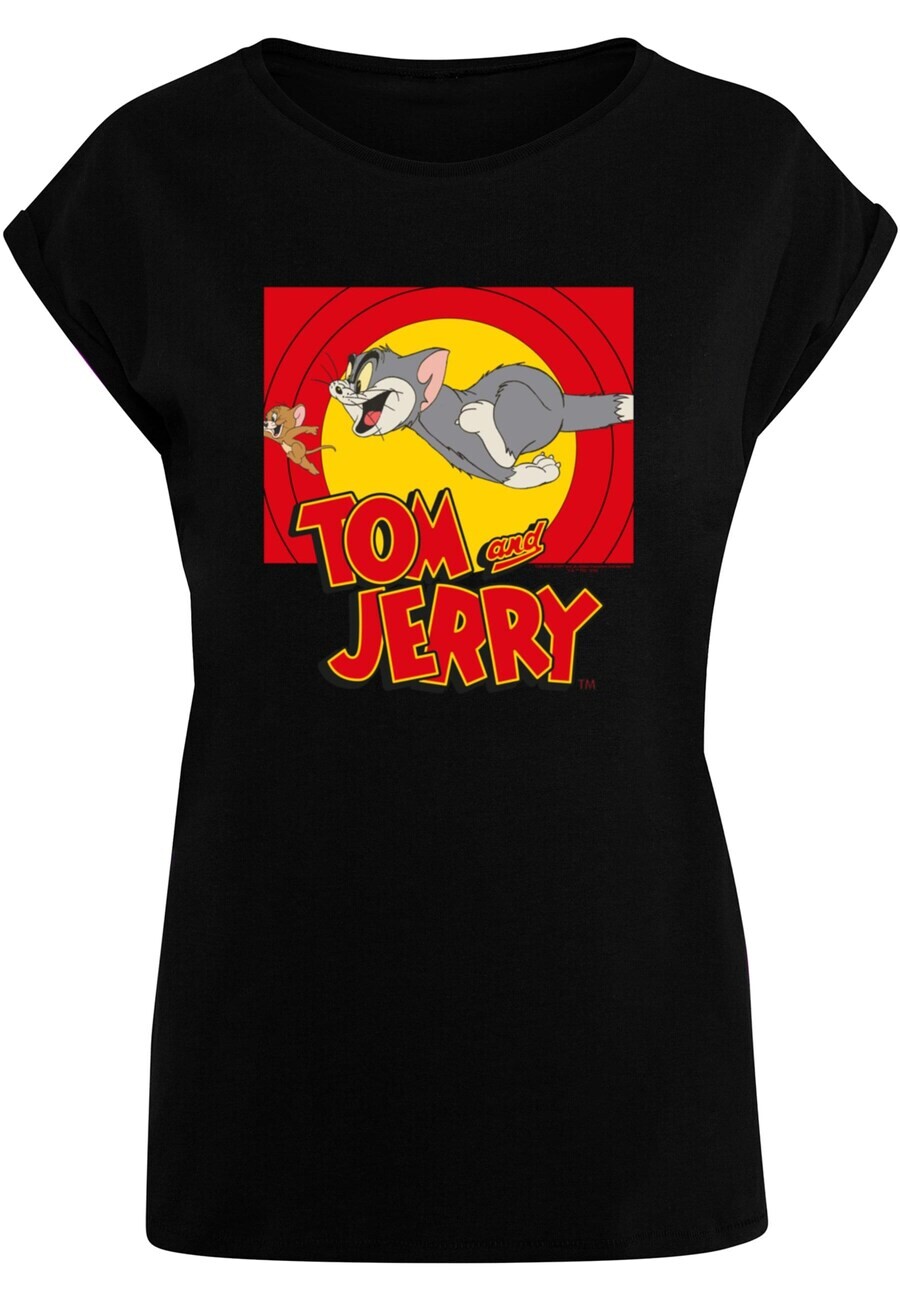 Футболка ABSOLUTE CULT Shirt Tom And Jerry - Chase Scene, черный 
Футболка ABSOLUTE CULT Shirt Tom And Jerry - Chase Scene, черный