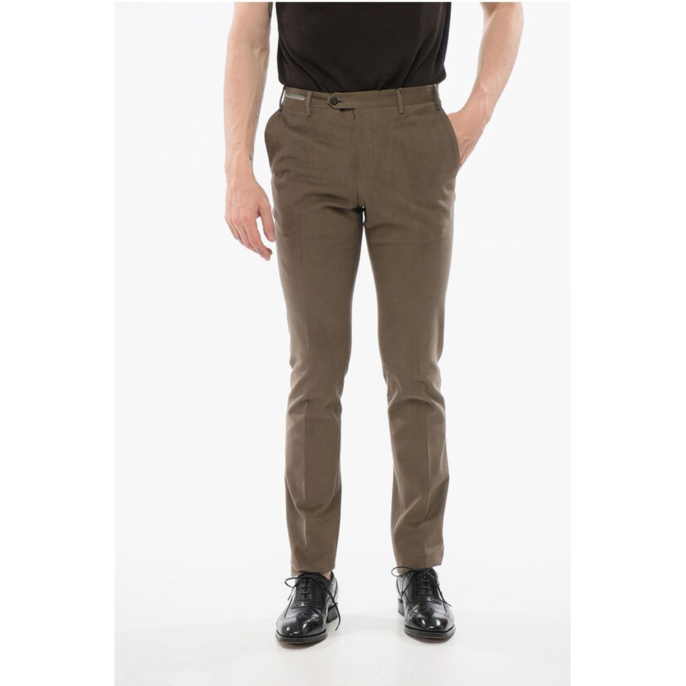 Брюки чинос из смеси хлопка и твила Corneliani, коричневый
Брюки чинос из смеси хлопка и твила Corneliani, коричневый