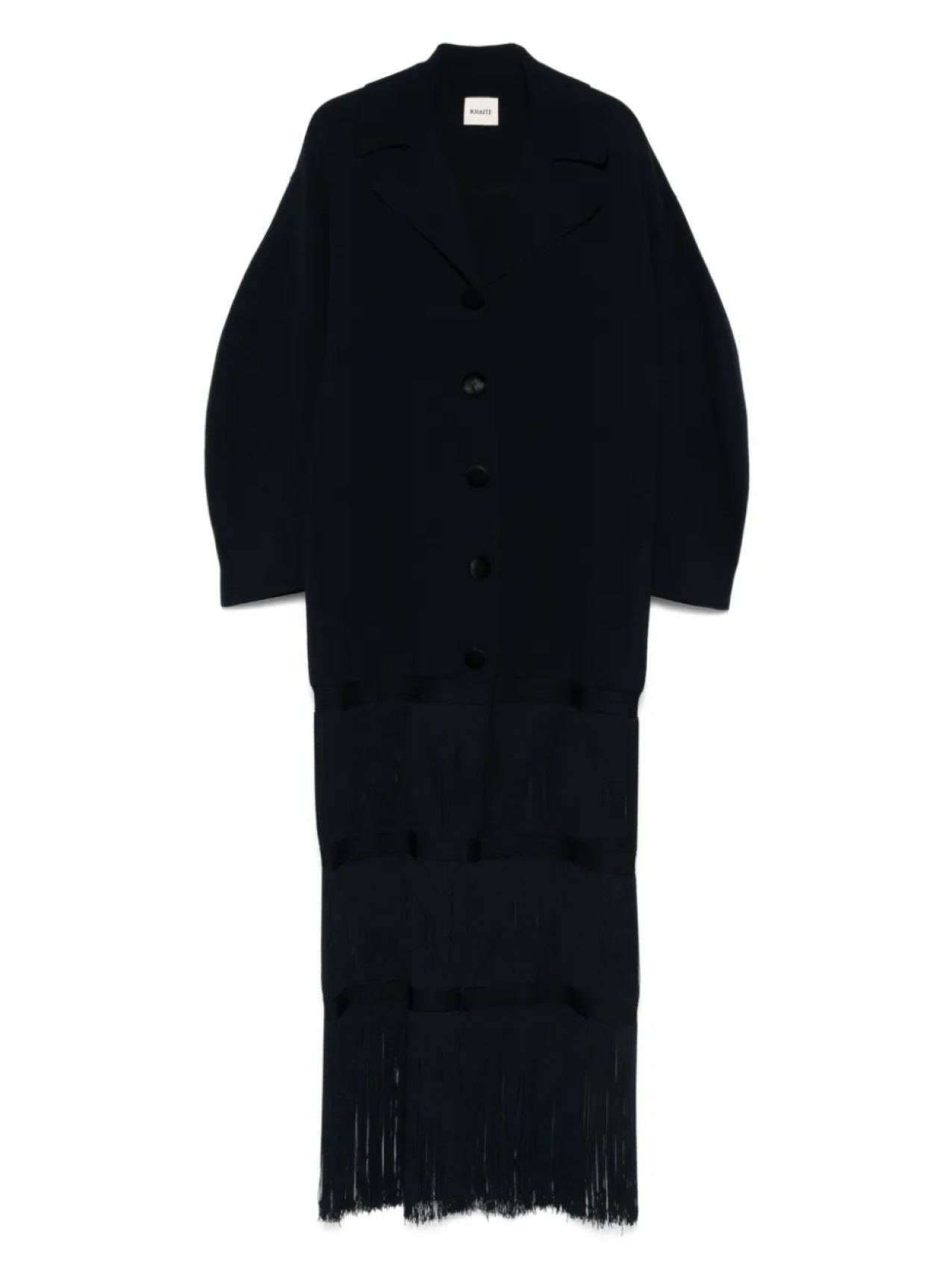 KHAITE пальто с бахромой, синий
KHAITE пальто с бахромой, синий