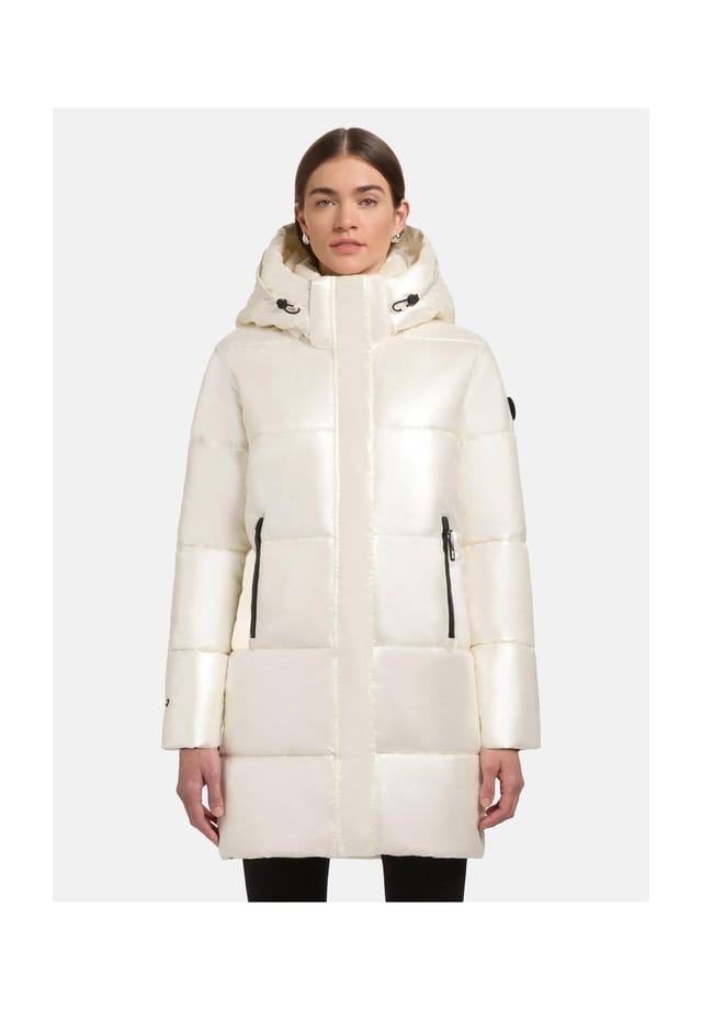Стеганое пальто haya shiny-ym Khujo, белый
Стеганое пальто haya shiny-ym Khujo, белый