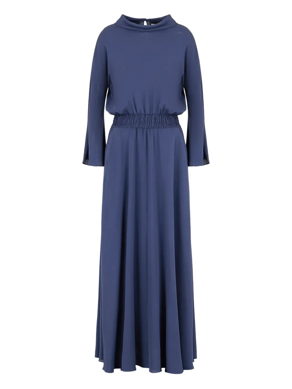 Дневное платье с эластичной талией GIORGIO ARMANI, синий 
Дневное платье с эластичной талией GIORGIO ARMANI, синий