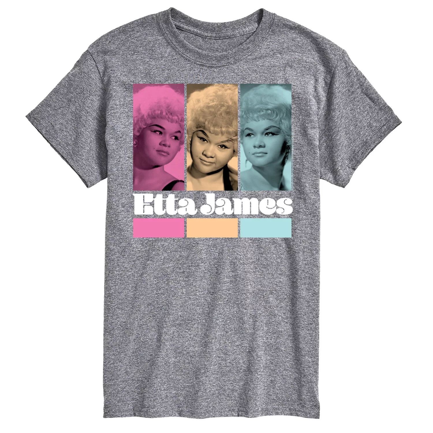 Футболка Big & Tall Etta James с сеткой License, серый
Футболка Big & Tall Etta James с сеткой License, серый