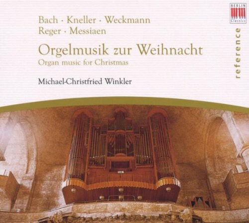 CD диск Reger / Brahms / Bach / Winkler: Organ Music for Christmas
CD диск Reger / Brahms / Bach / Winkler: Organ Music for Christmas