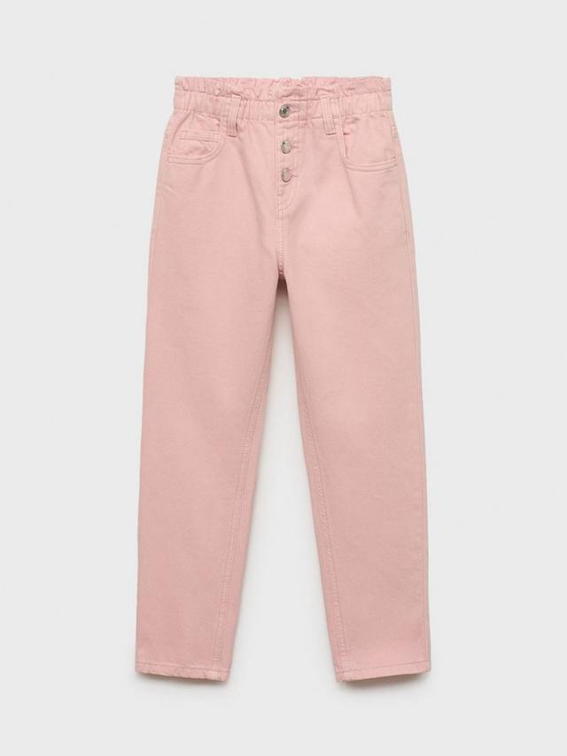 Детские джинсы-джоггеры из хлопка с поясом-мешок Mango, Pink
Детские джинсы-джоггеры из хлопка с поясом-мешок Mango, Pink