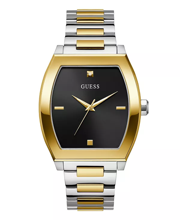 Мужские аналоговые двухцветные часы из нержавеющей стали, 42 мм Guess, two-tone
Мужские аналоговые двухцветные часы из нержавеющей стали, 42 мм Guess, two-tone