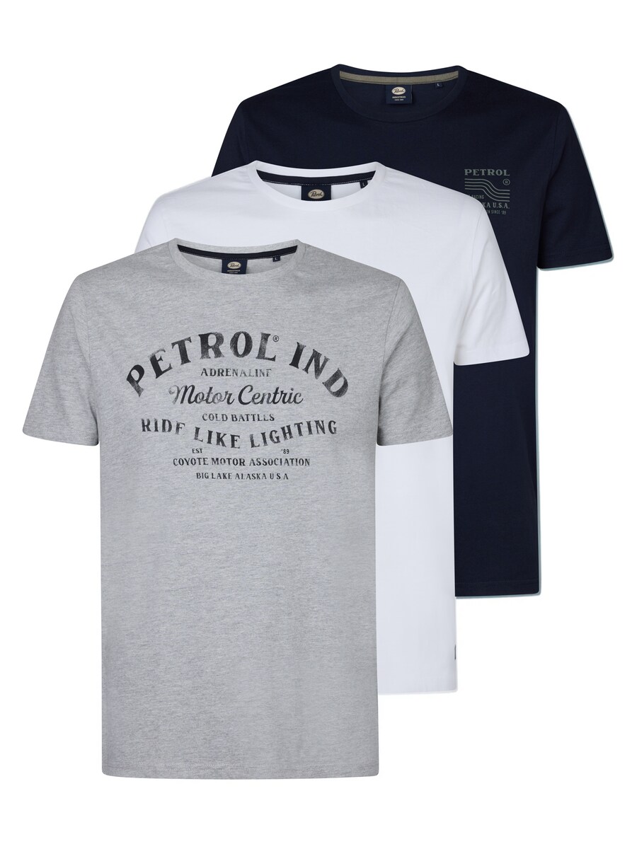 Рубашка Petrol Industries Muir, Navy/Mottled Grey/White
Рубашка Petrol Industries Muir, Navy/Mottled Grey/White