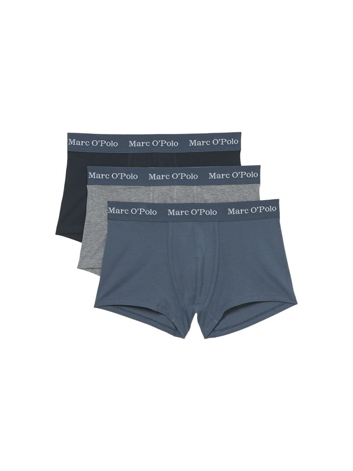 Трусы боксеры Marc O'Polo Trunk Essentials, цвет dark navy, stone, grey melange
Трусы боксеры Marc O'Polo Trunk Essentials, цвет dark navy, stone, grey melange