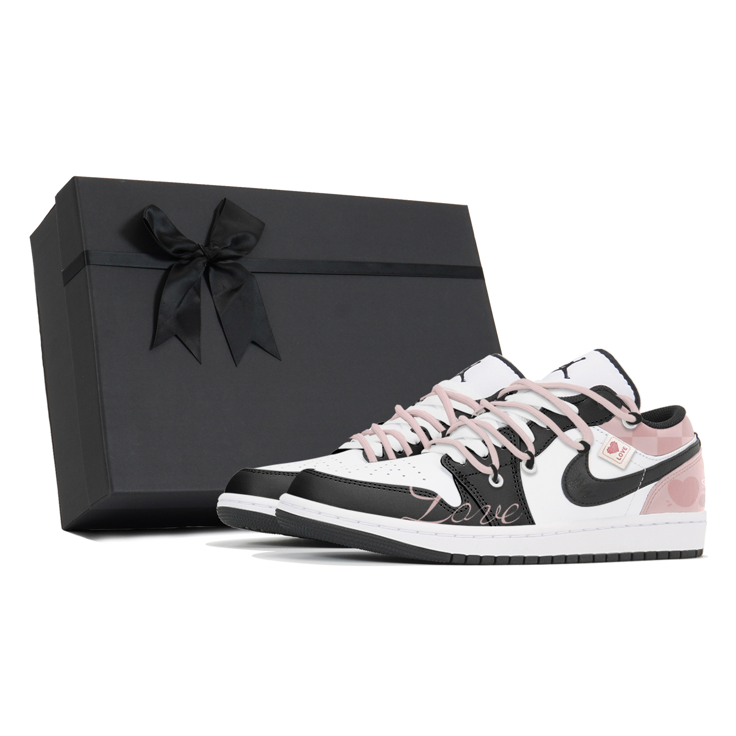 Jordan Воздух 1 устойчивые к истиранию нескользящие низкие винтажные баскетбольные кроссовки мужские черные розовые
Jordan Воздух 1 устойчивые к истиранию нескользящие низкие винтажные баскетбольные кроссовки мужские черные розовые