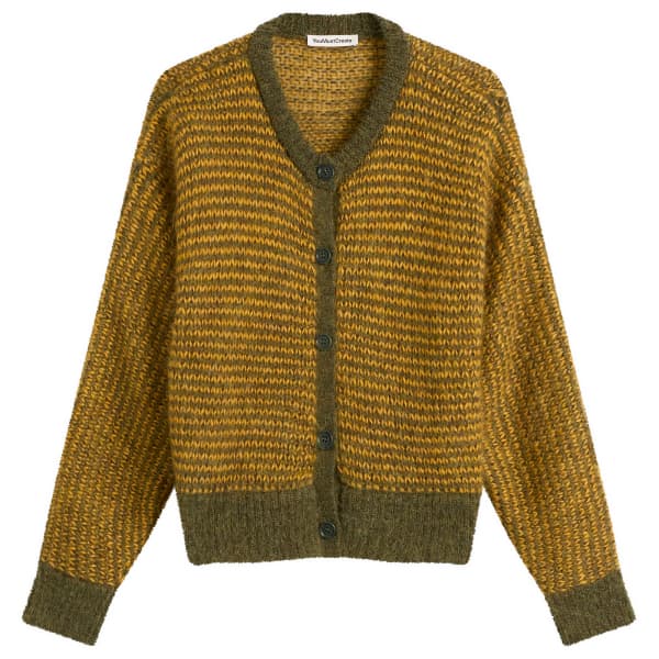 Кардиган «Беспорядок» Ymc, Yellow & Green
Кардиган «Беспорядок» Ymc, Yellow & Green