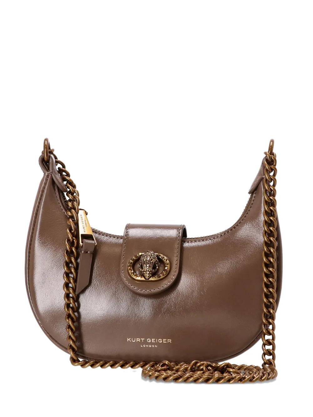 Сумка с цепочкой и логотипом Kurt Geiger London, коричневый
Сумка с цепочкой и логотипом Kurt Geiger London, коричневый