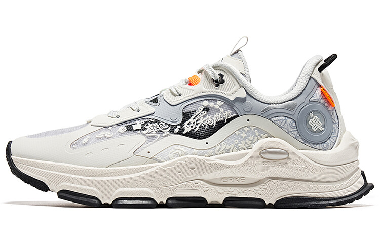 Кроссовки мужские с низким верхом микрокристаллические белый/белый влажные серый Erke
Кроссовки мужские с низким верхом микрокристаллические белый/белый влажные серый Erke