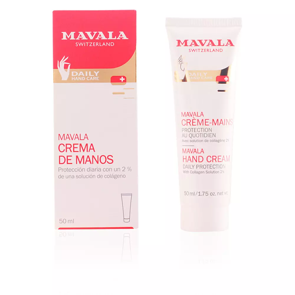 Крем для рук Crema de manos protección diaria Mavala, 50 мл.
Крем для рук Crema de manos protección diaria Mavala, 50 мл.