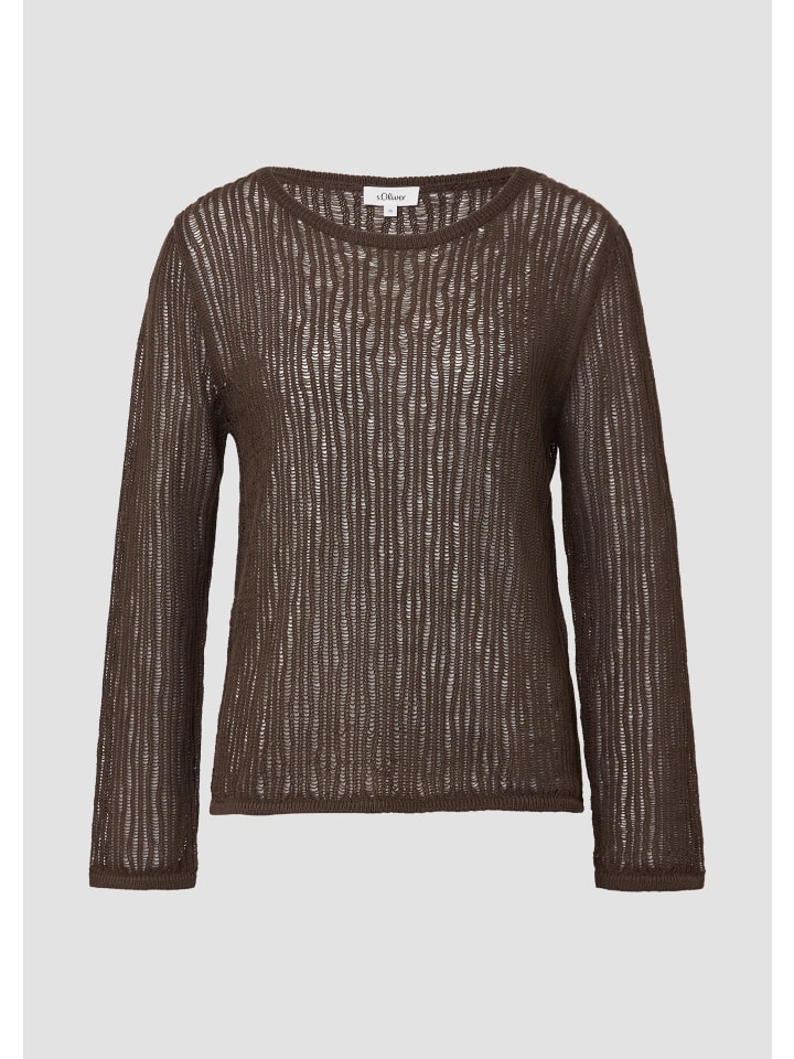 Вязаный свитер в цвете 8828_mokka s.Oliver
Вязаный свитер в цвете 8828_mokka s.Oliver