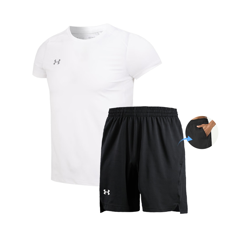Спортивный костюм Unisex Top+Shorts Under Armour, белый
Спортивный костюм Unisex Top+Shorts Under Armour, белый