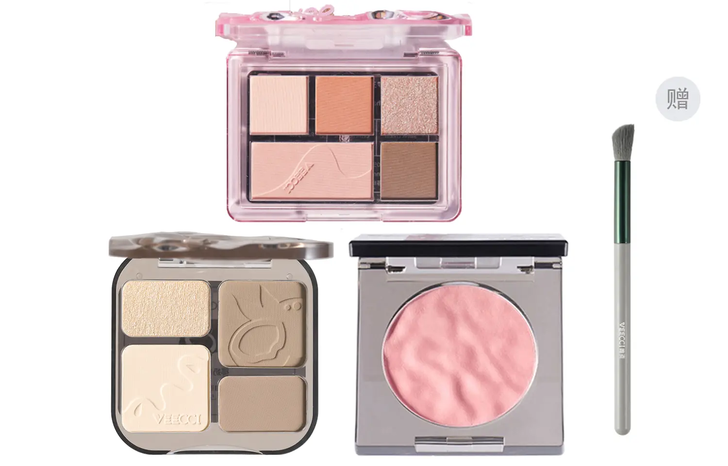 Палетка теней для век румяна хайлайтер палетка для контуринга набор косметики легко растушевывается натуральное сияние тканевый набор из 3 штук VEECCI
Палетка теней для век румяна хайлайтер палетка для контуринга набор косметики легко растушевывается натуральное сияние тканевый набор из 3 штук VEECCI