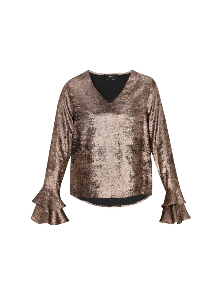 Faina Женская блузка медного цвета
Faina Женская блузка медного цвета