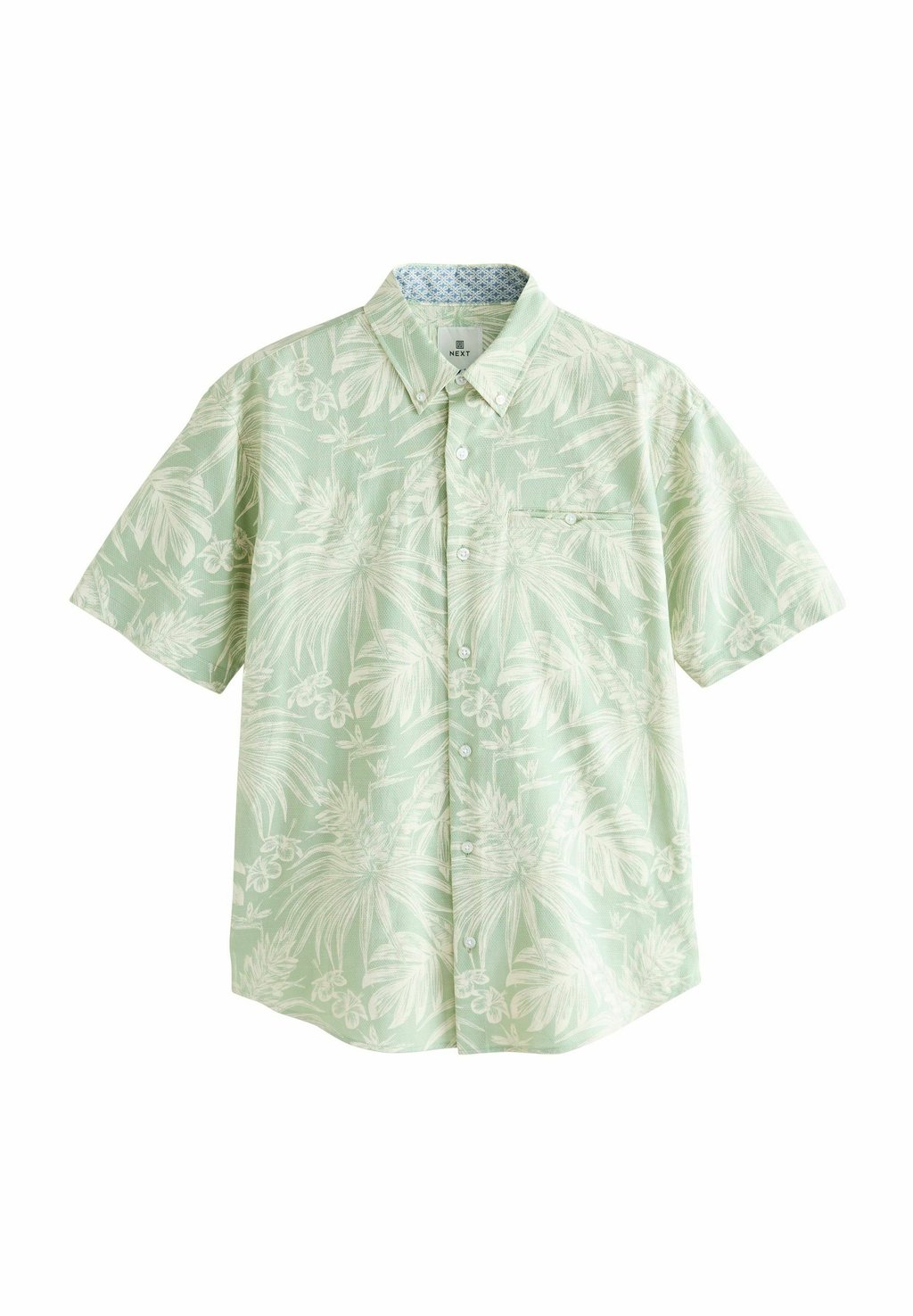 Рубашка REGULAR FIT - TEXTURED FLORAL PRINT SHORT SLEEVE Next, зеленый
Рубашка REGULAR FIT - TEXTURED FLORAL PRINT SHORT SLEEVE Next, зеленый