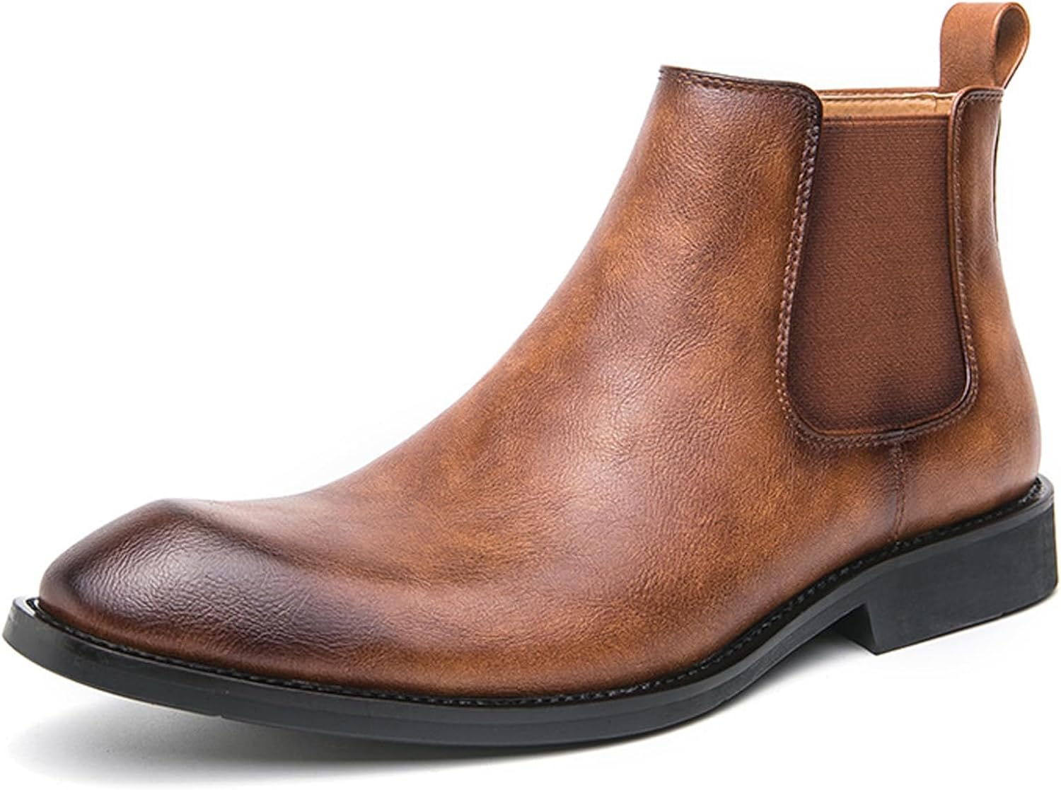 Мужские кожаные деловые ботинки Челси, модные с заостренным носком, низким каблуком, на молнии с боковой стороны, короткие ботинки для работы, дышащие, без шнурков Yherohg, коричневый
Мужские кожаные деловые ботинки Челси, модные с заостренным носком, низким каблуком, на молнии с боковой стороны, короткие ботинки для работы, дышащие, без шнурков Yherohg, коричневый