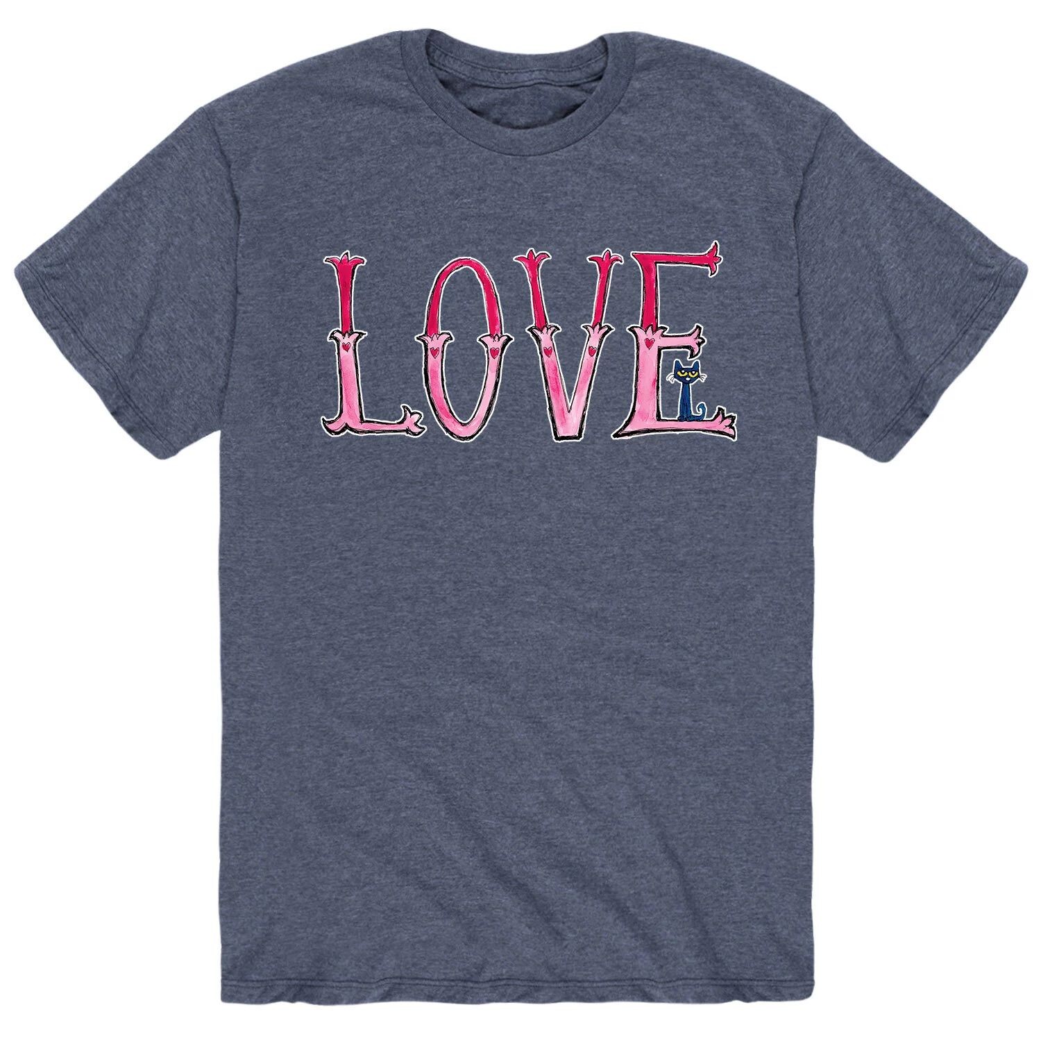 Мужская футболка Pete The Cat Love Licensed Character
Мужская футболка Pete The Cat Love Licensed Character