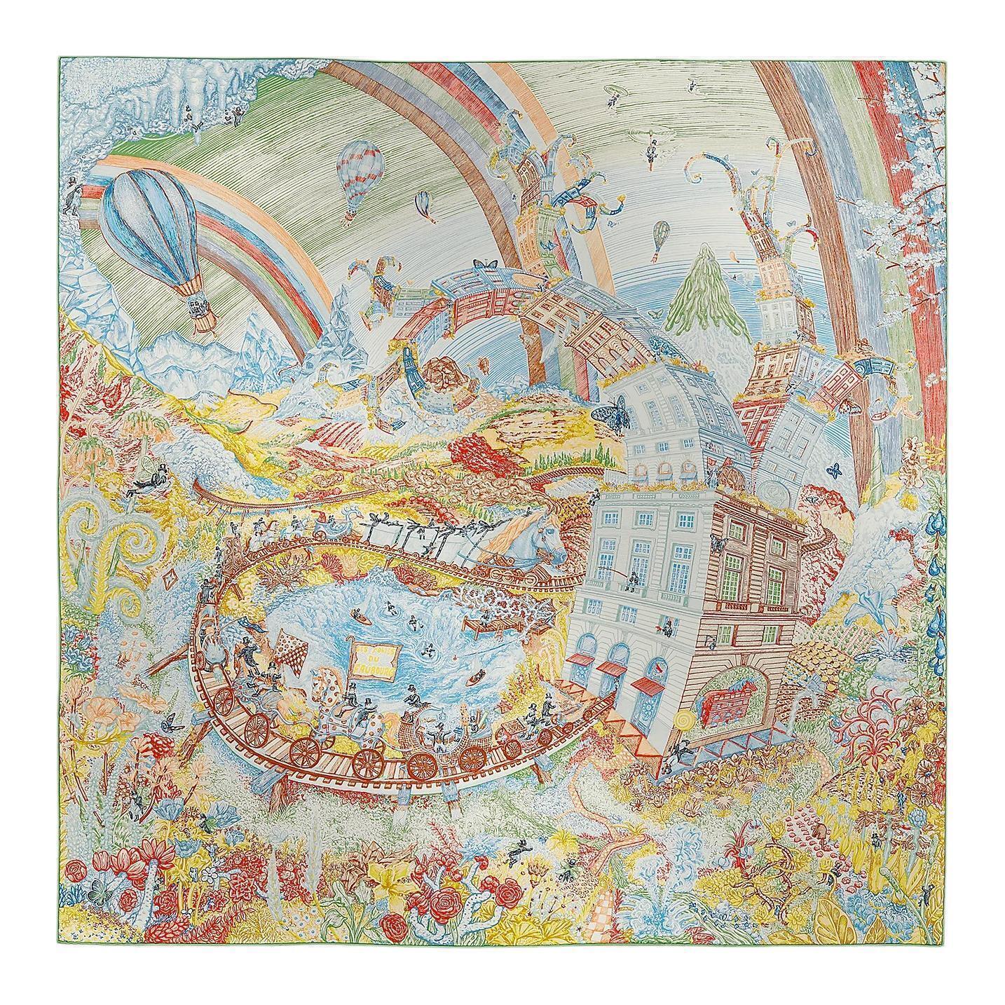 Шёлковый платок HERMES Мультиколор
Шёлковый платок HERMES Мультиколор