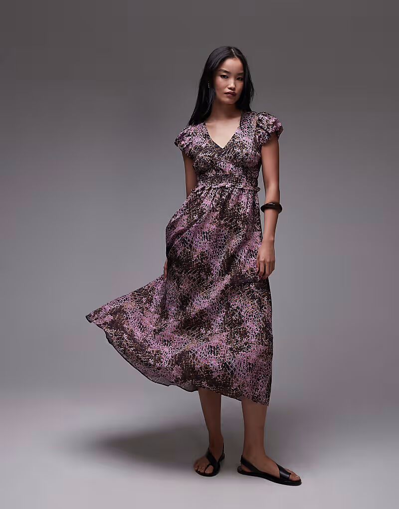 & Other Stories макси-платье с объемными рукавами в цветочный принт
& Other Stories макси-платье с объемными рукавами в цветочный принт