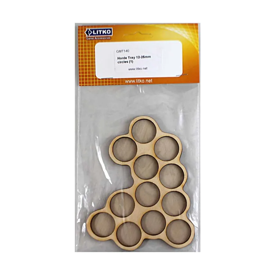 Подносы Орды — 12 фигурок, круглые подставки диаметром 25 мм., Miniature Movement Trays - Hordes (Litko Aerosystems)
Подносы Орды — 12 фигурок, круглые подставки диаметром 25 мм., Miniature Movement Trays - Hordes (Litko Aerosystems)