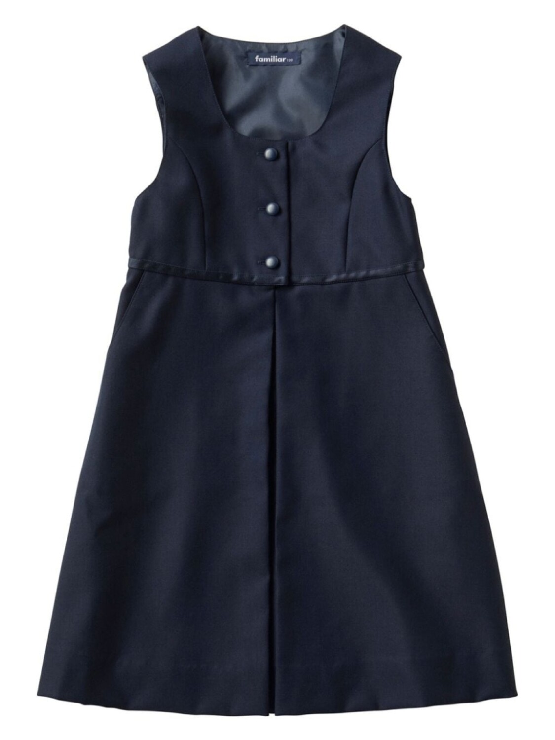 Familiar шерстяное платье миди без рукавов, синий
Familiar шерстяное платье миди без рукавов, синий