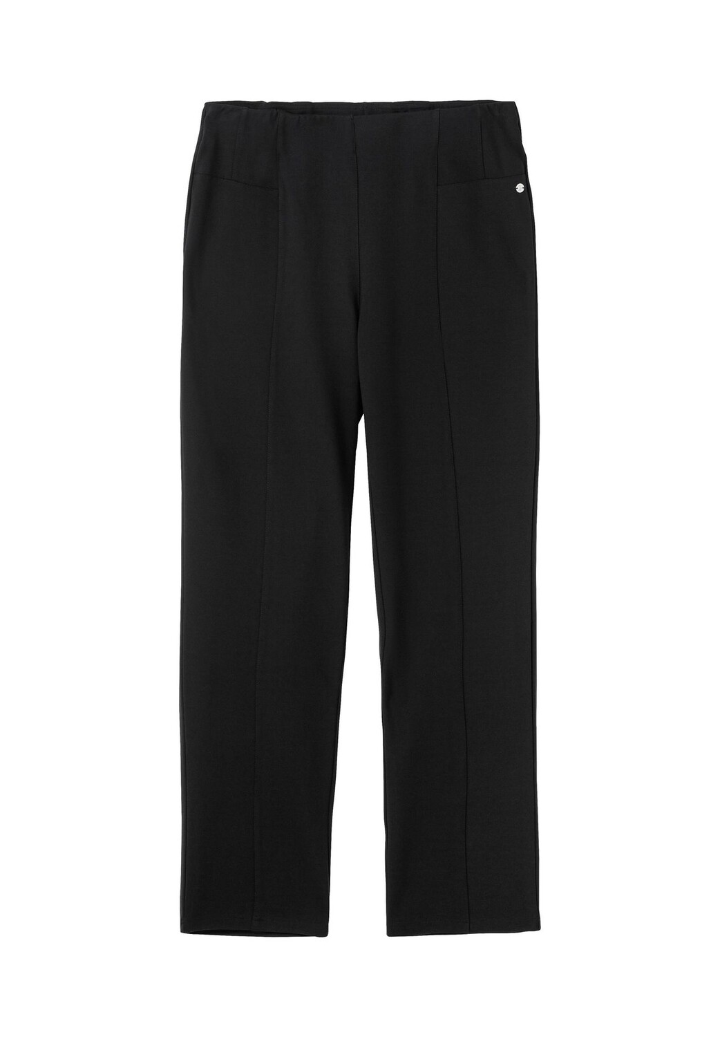 Прямые брюки из интерлока с эластичным поясом sheego, черный
Прямые брюки из интерлока с эластичным поясом sheego, черный