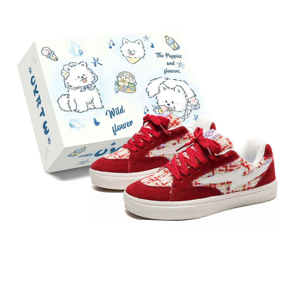 UYRTW Быстросохнущие легкие низкие кеды для скейтбординга с амортизацией и балансом унисекс в красном цвете в стиле Chanel, цвет Chanel-Inspired Red
UYRTW Быстросохнущие легкие низкие кеды для скейтбординга с амортизацией и балансом унисекс в красном цвете в стиле Chanel, цвет Chanel-Inspired Red