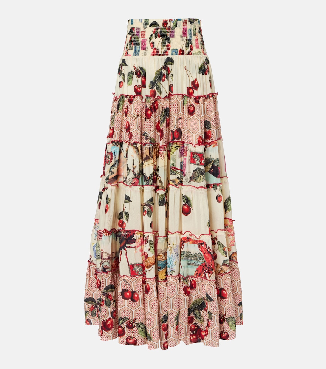 Юбка макси из шелка с принтом Notes From The Road Camilla, Notes From The Road
Юбка макси из шелка с принтом Notes From The Road Camilla, Notes From The Road