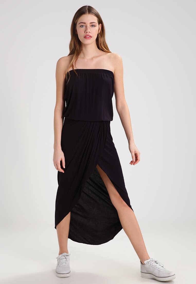 Длинное платье Urban Classics, черный
Длинное платье Urban Classics, черный